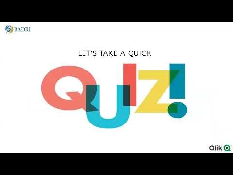 BADRI Speaks Webinar | Qlik Sense for Business Users 101 Session 2